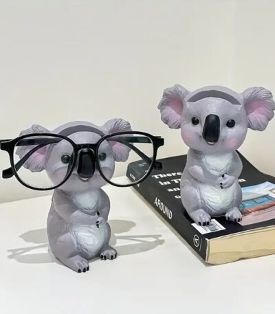Porta Óculos Coala Suporte de Mesa Fofo Divertido e Criativo